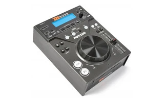 Power Dynamics PDX100 Reproductor Single Carga Superior CD/SD/USB/MP3