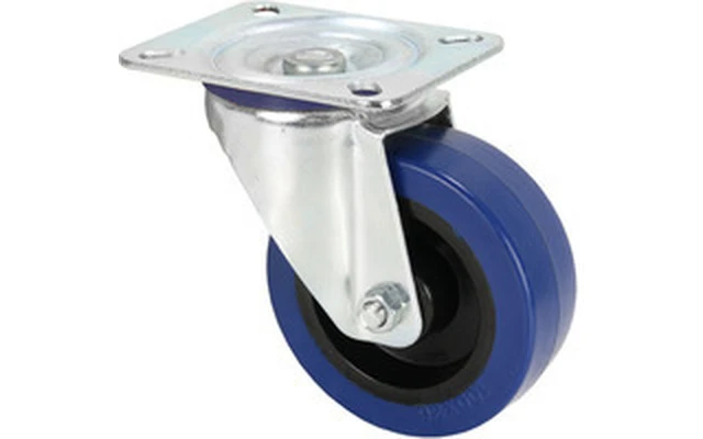 HK Audio Rueda 100 Mm Azul Sin Freno