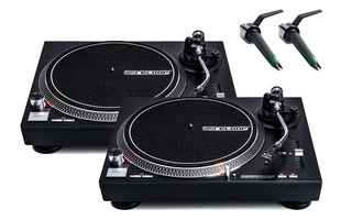 2x Reloop RP-4000 Mk2 + 2x Ortofon Concorde Mix