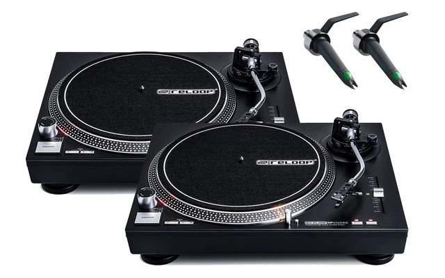 2x Reloop RP-4000 Mk2 + 2x Ortofon Concorde Mix
