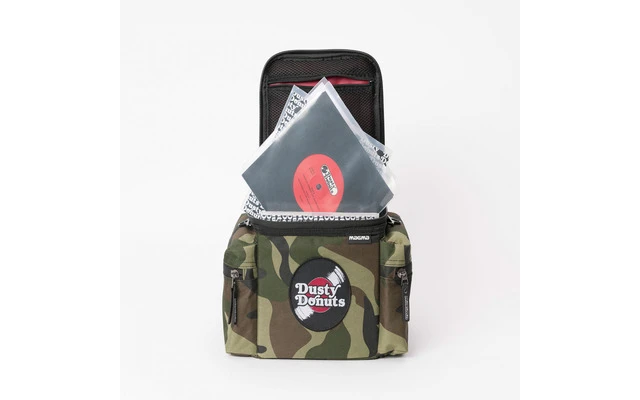 Magma 45 Record Bag 100 Dusty Donuts Camo Green