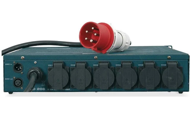 Mark MD 206 - Dimmer trifásico de 6 canales 10A canal