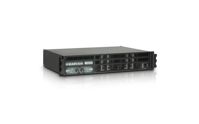 Ram Audio S 6000 - Amplificador de PA 2 x 2950 W 2 Ohmios