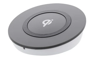 Cargador inalámbrico con tecnología Qi y salida USB