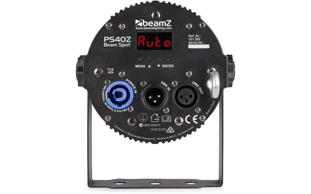 Beamz PS40Z Beam Spot Zoom 4-in-1 4x 10W