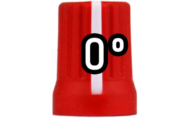 DJ Techtools Chroma Caps Super Knob 0º Rojo
