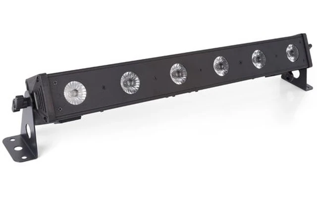 LED BAR 6 x LED UV de 3 W - Control DMX