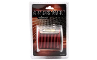 Cable altavoz - Rojo/Negro - 2 x 0.75mm² -  25 metros