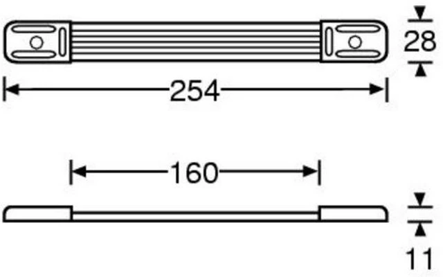 Adam Hall Hardware 3424 - Asa plastico acabado niquelado