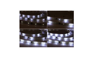 Tira LED multiefecto decorativa 5 metros , IP33 , SMD5050, 30 LED por metro 12V