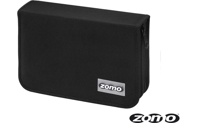 Zomo CD Media 64 CDs / DVDs - rectangular - Negro / Naranja MK2