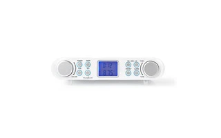 Radio FM - Radio para Mueble - 30 Emisoras Presintonizadas - Pantalla con Atenuación de Luz Auto