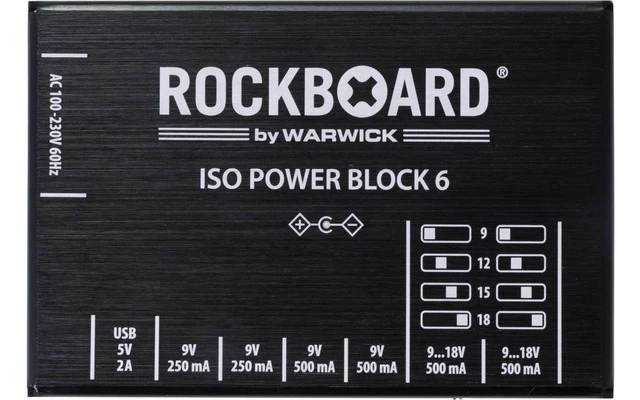 RockBoard Iso Power Block V6 Iec