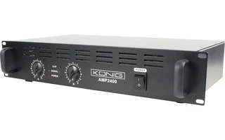 Amplificador PA 2x 120W - Konig AMP 2400 - Stock B