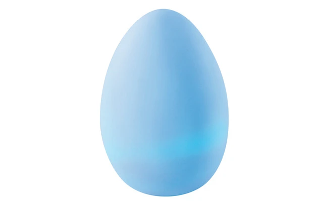 Huevo con LED de colores cambiantes