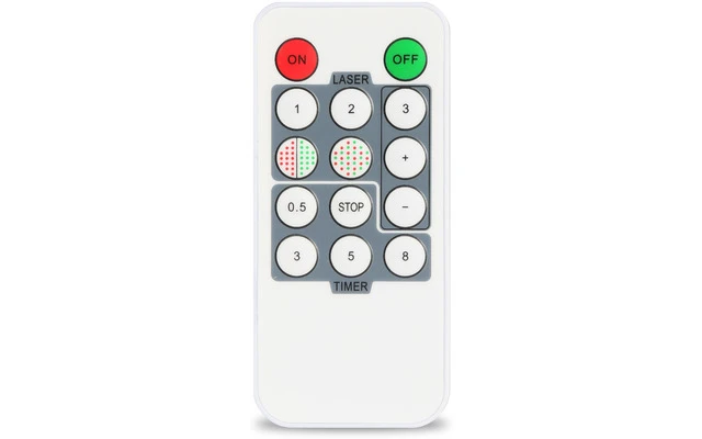BeamZ Metis IP65 Laser de exterior con bateria