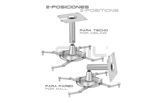 Guil PTR-14 Soporte de techo y pared para video proyectores