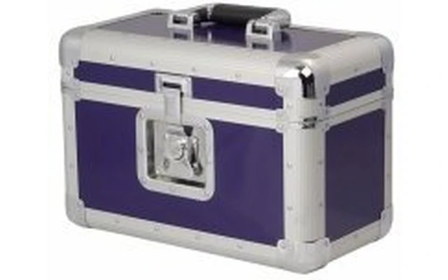Flightcase para 12 microfonos - color Azul