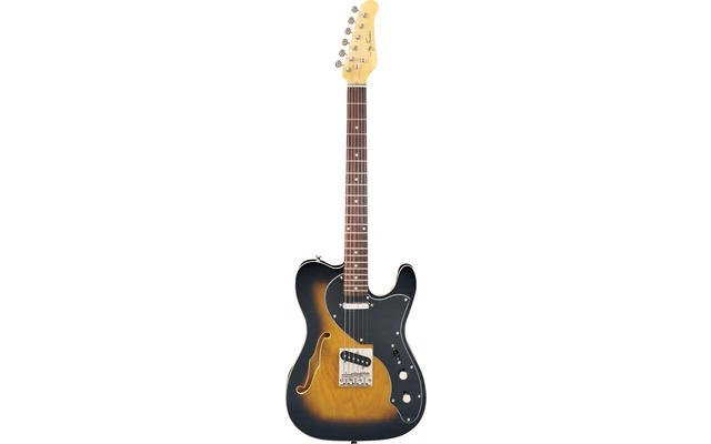 Jay Turser JT-CRUSDLX Antique Natural Sunburst