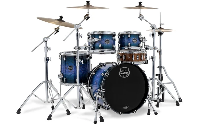 Mapex SR504XZXQ Drum Set Saturn Vi Cobalt Burst