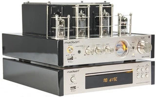 Equipo HiFi Madison - Amplificador + Reproductor CD con Radio FM