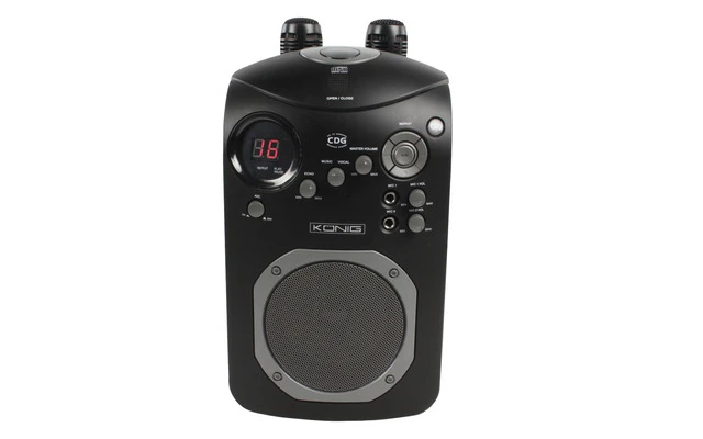 Set de karaoke con reproductor de CD