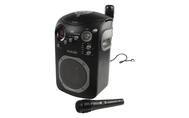 Set de karaoke con reproductor de CD