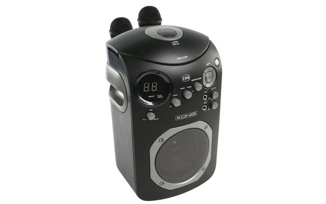 Set de karaoke con reproductor de CD