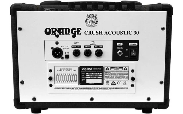 Orange Crush Acoustic 30 Black