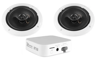Power Dynamics WT10SET WIFI Amplifier Module + 2 Marine Speakers