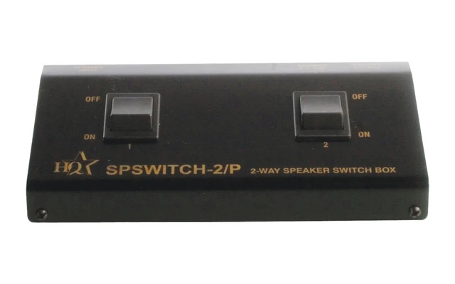 Caja de control de altavoz de 2 vías