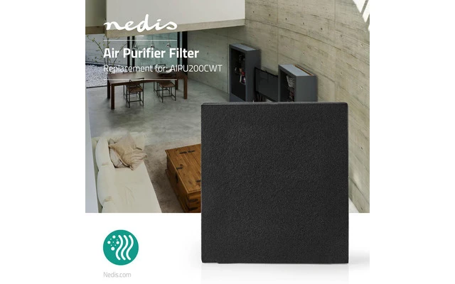 Filtro para Purificador de Aire - Recambio para Nedis® AIPU200CWT - Nedis AIPU200AF