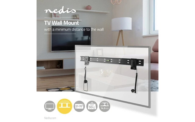 Soporte de Pared para TV - Fijo - 37 - 70