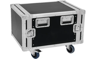 ROADINGER Rack Profi KM 6U 55cm con ruedas
