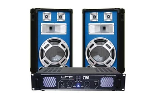 DJ PACK 2X350W BASIC BLUE DJ12BB