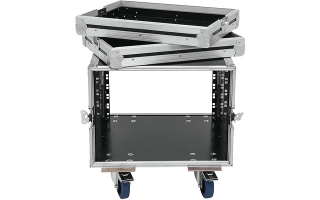 ROADINGER Rack Profi KM 6U 55cm con ruedas