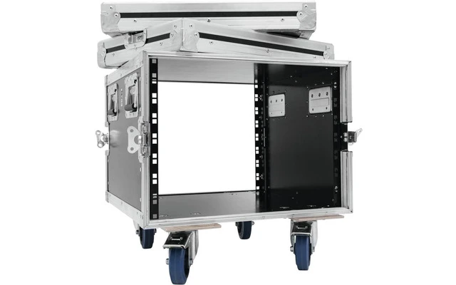 ROADINGER Rack Profi KM 6U 55cm con ruedas