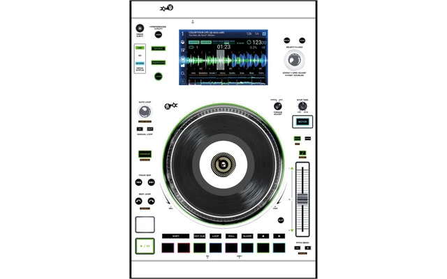 Denon SC-5000M Skin White Aka Star Trooper