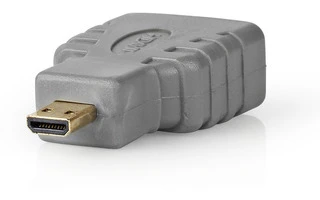 Adaptador HDMI - Micro Conector HDMI a HDMI Hembra - Gris - Bandridge BVP130