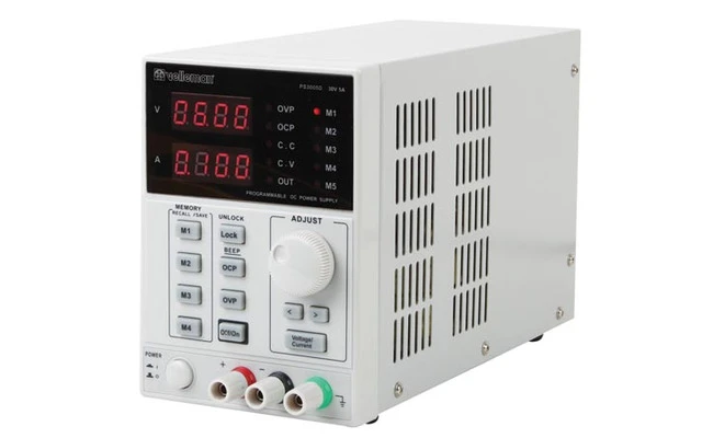 FUENTE DE ALIMENTACIÓN PARA LABORATORIO PROGRAMABLE 0-30V / 5A D