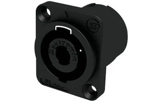 Seetronic 4MP - Chasis de altavoz de 4 pines , conector hembra - talla D