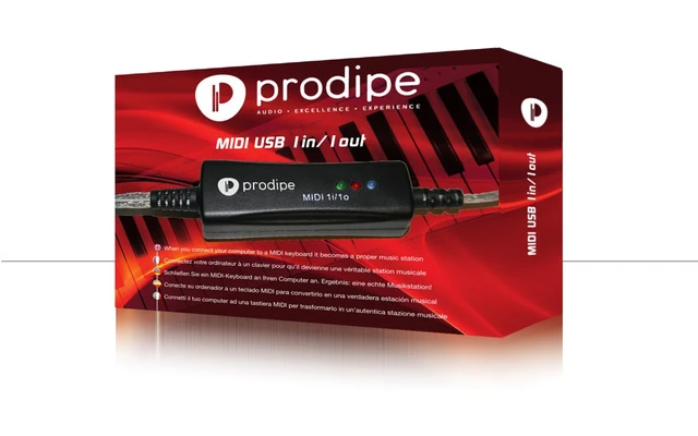 Prodipe MIDI 1i/1o