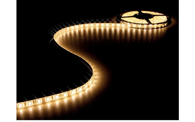 CINTA CON LEDs FLEXIBLE - COLOR BLANCO CLIDO - 300 LEDs - 5m - 1