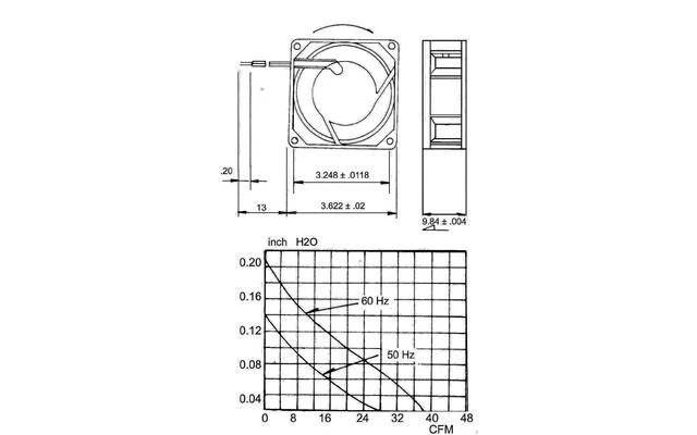 Ventilador Axial - Sunon SF23092A