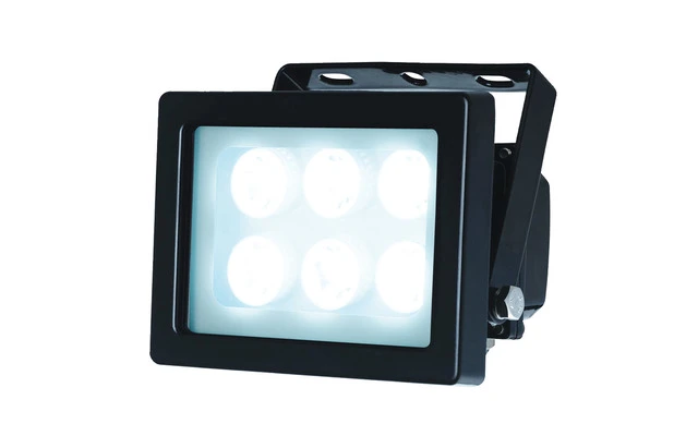 Proyector exterior LED 6x1W Fucsia
