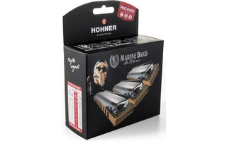 Hohner Marine Band 1896 Propack (c,g,a) New