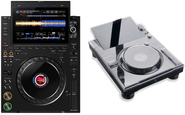 AlphaTheta CDJ-3000X + Decksaver