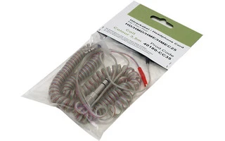 Cable espiral Sennheiser HD 25 - Transparente 3.5 m