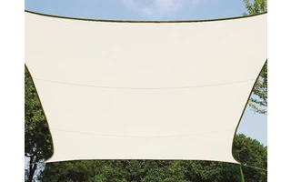 VELA DE SOMBRA - RECTANGULAR - 4 x 3 m - COLOR: CREMA