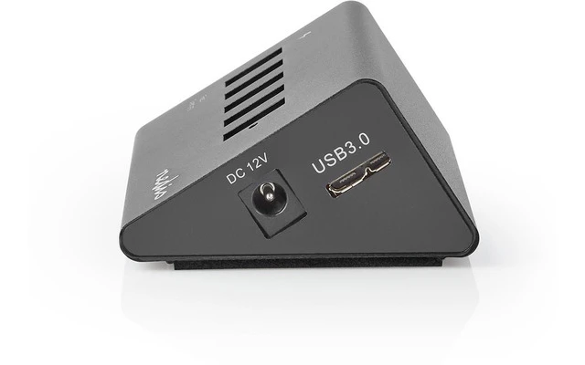 Concentrador USB - 5 Puertos - Alimentación USB 3.0 - Puerto de Carga QC3.0 - 5 Gbps - Aluminio 